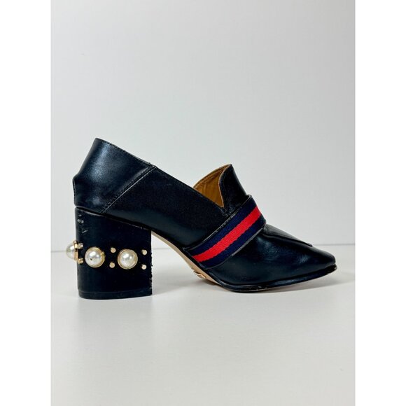 36 - Rare Gucci GG Pearl Slip On Loafer - Picture 3 of 10